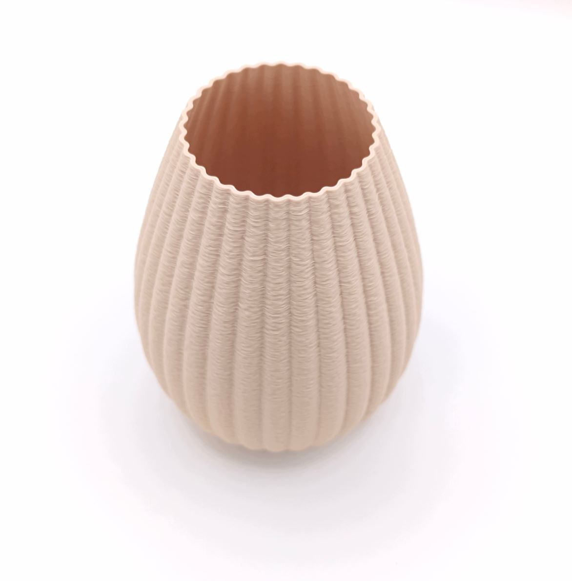 Wazon dekoracyjny 10 cm na susz i gałązki, boho japandi - obrazek 2